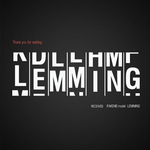 RECEIVED LEMMING 재입고